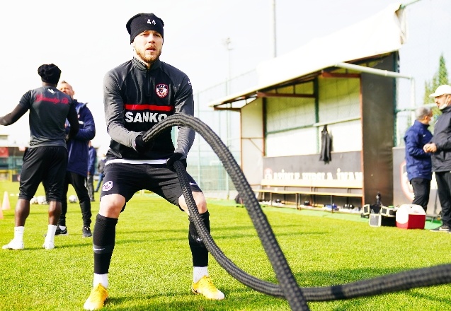 Gaziantep FK, Başakşehir maçı hazırlıklarını sürdürüyor