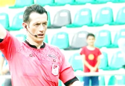 Gaziantep FK-BB Erzurumspor maçında Tugay Kaan Numanoğlu düdük çalacak