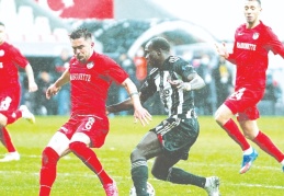 Gaziantep FK, Beşiktaş deplasmanından yenik döndü 2-1