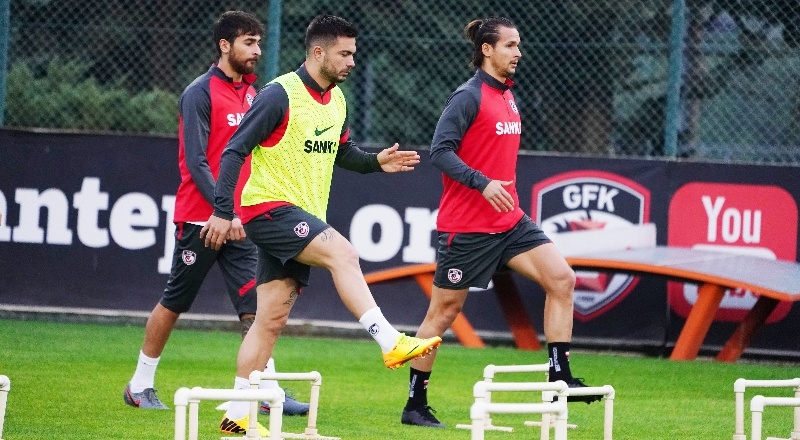 Gaziantep FK, Beşiktaş maçı hazırlıklarını sürdürüyor