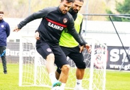 Gaziantep FK, Denizlispor maçı hazırlıklarına sabah antrenmanıyla devam etti