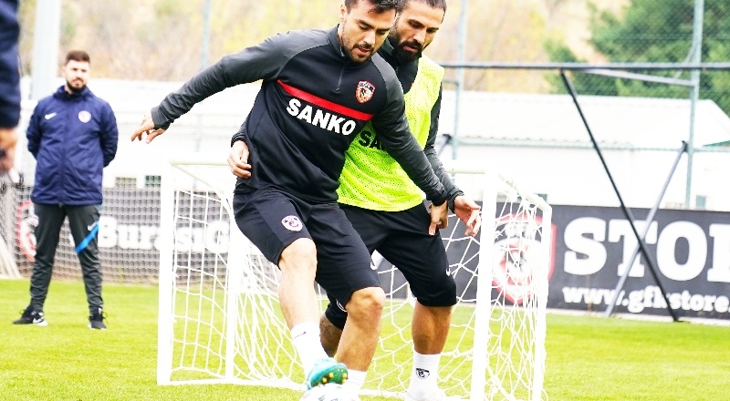 Gaziantep FK, Denizlispor maçı hazırlıklarına sabah antrenmanıyla devam etti