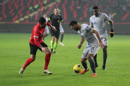 Gaziantep FK evinde berabere 1-1