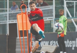 Gaziantep FK, güç ve kuvvet çalışması yaptı