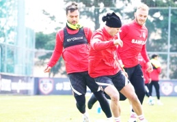 Gaziantep FK, hazırlıklarını sabah antrenmanı ile sürdürdü