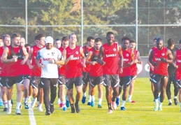 Gaziantep FK, iki günlük iznin ardından çalışmalara başladı