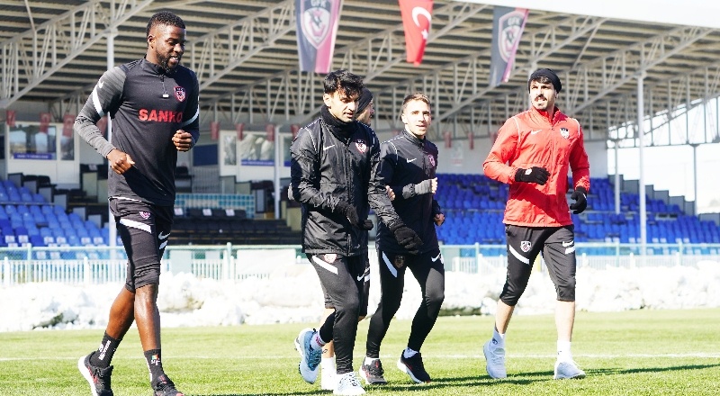 Gaziantep FK, Kasımpaşa maçı hazırlıklarına başladı