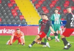 Gaziantep FK, kupa maçında farklı galip 3-0