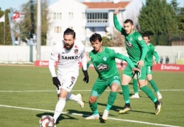 Gaziantep FK, kupa maçından 2-1 yenik ayrıldı