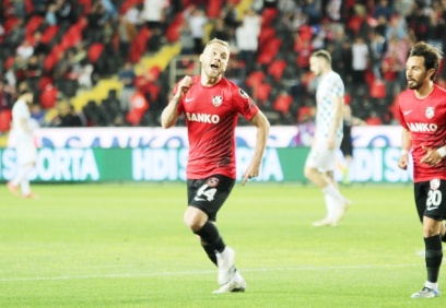 Gaziantep FK, ligi 2-0 galibiyetle kapattı