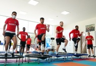 Gaziantep FK, salonda çalıştı