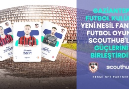 Gaziantep FK, Scouthub ile 3 yıllık partnerlik anlaşması imzaladı