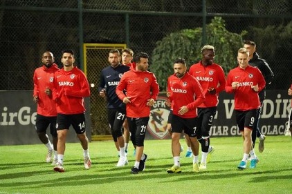 Gaziantep FK, Trabzonspor maçı hazırlıklarına başladı