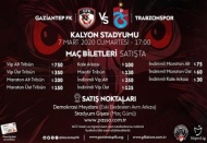 Gaziantep FK-Trabzonspor maçının biletleri satışa sunuldu