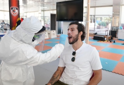 Gaziantep FK’lı oyuncular Korona testinden geçirildi