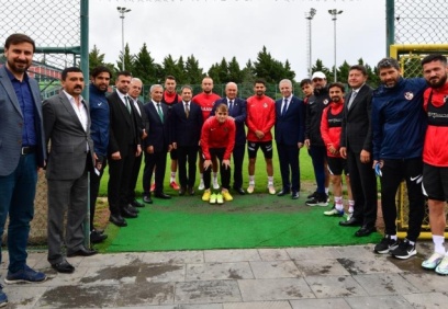 Gaziantep FK’ya moral zyareti