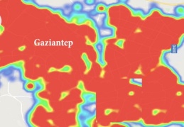 Gaziantep geneli, Covid-19 açısından yüksek risk taşıyor