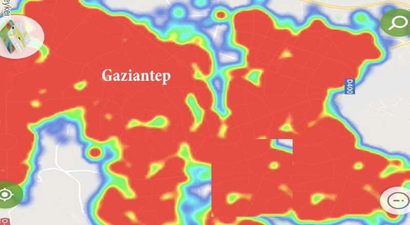 Gaziantep geneli, Covid-19 açısından yüksek risk taşıyor