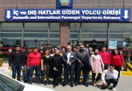 Gaziantep Havalimanı'na teknik gezi düzenlendi