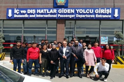 Gaziantep Havalimanı&#039;na teknik gezi düzenlendi