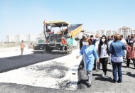 400 metre uzunluğunda 30 metre genişliğinde imar yolu açıldı