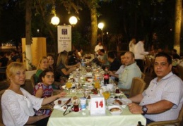 Gaziantep İnşaat Mühendisleri Odası üyelerine iftar yemeği verdi