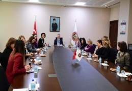 Gaziantep Kadın Girişimciler Kurulu ile bir araya geldi