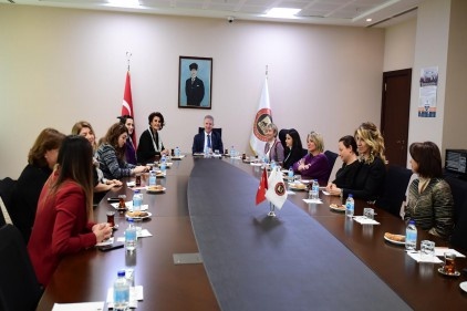 Gaziantep Kadın Girişimciler Kurulu ile bir araya geldi