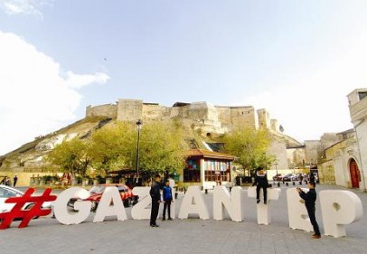 Gaziantep Kalesi'nde yiner çalışma var