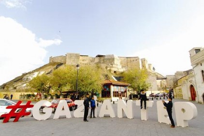 Gaziantep Kalesi'nde yiner çalışma var