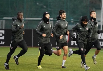 Gaziantep, Kayserispor maçı hazırlıklarına başladı