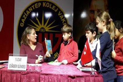 Gaziantep Kolej Vakfı Çiğdem Gündeş&#8217;i ağırladı