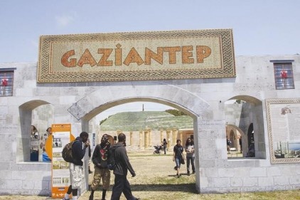 Gaziantep kültürü tanıtılırken üç boyutlu Zeugma dikkat çekti