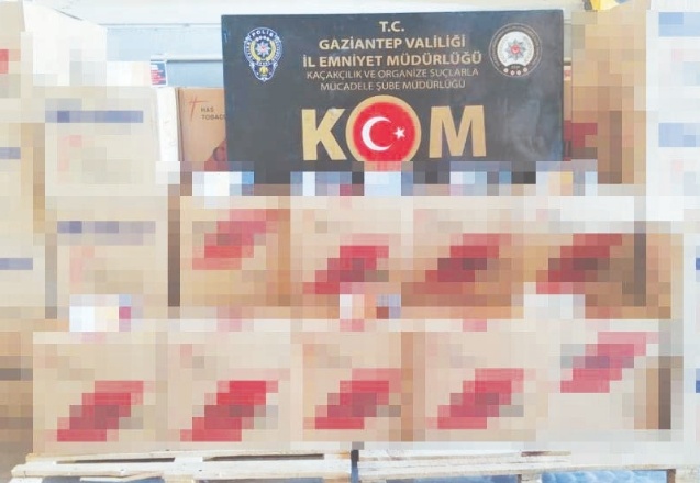 Gaziantep merkezli 4 ilde makaron operasyonu yapıldı