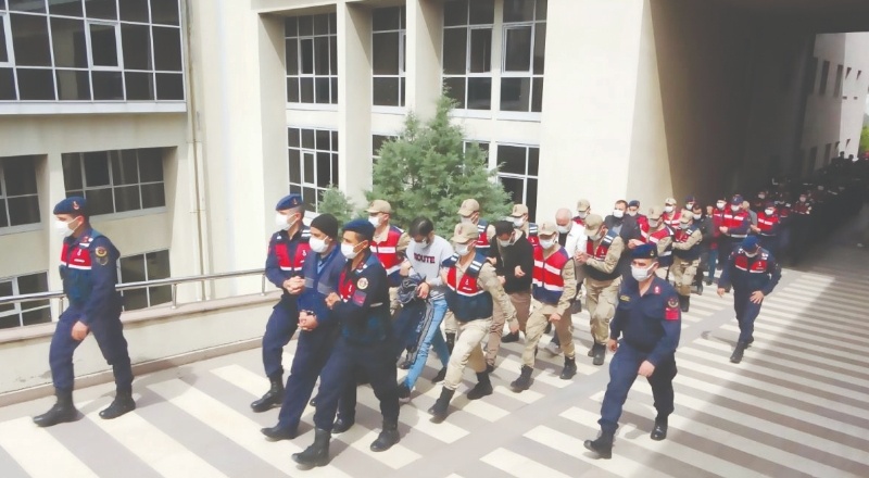 Gaziantep merkezli FETÖ operasyonunda 81 gözaltı