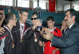 Gaziantep Mithat Enç Körler Spor Kulübü birinci oldu