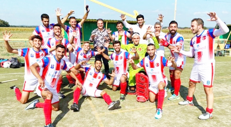 Gaziantep Polisgücü Erkek Hokey Takımı, Avrupa şampiyonu oldu