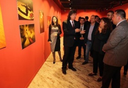 Gaziantep Sanat Merkezi’nde sanat dostlarıyla buluştu