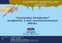 ‘’Gaziantep Sanatçıları Sanko’da buluşuyor