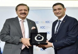 Gaziantep Sanayi Odası’na plaket verildi