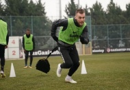 Gaziantep, Sivasspor maçı hazırlıklarını taraftarın yoğun desteğiyle sürdürdü