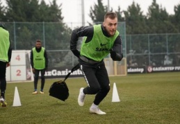 Gaziantep, Sivasspor maçı hazırlıklarını taraftarın yoğun desteğiyle sürdürdü