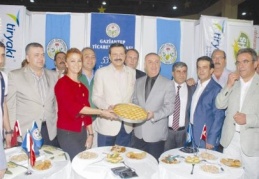 Gaziantep standı yoğun ilgi gördü