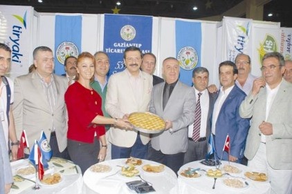 Gaziantep standı yoğun ilgi gördü