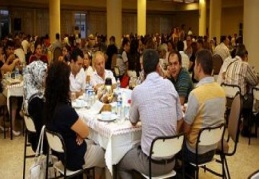 Gaziantep Üniversitesi iftar yemeğinde bir araya geldi