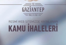Gaziantep Valiliği  4 adet taşınmaz satışa çıkartılıyor