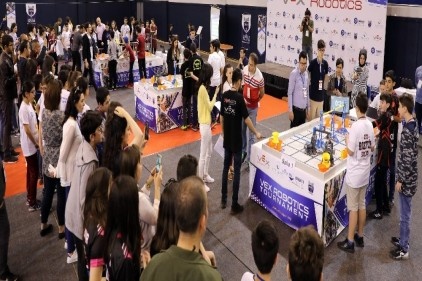 &#8220;Gaziantep VEX IQ Challenge Turnuvası&#8221;nda 150 öğrenci kıyasıya mücadele etti