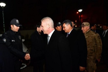 Gaziantep yeni yıla huzur ve güven içerisinde girdi