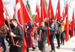 Gaziantep'te 29 Ekim Cumhuriyet Bayramı coşkusu