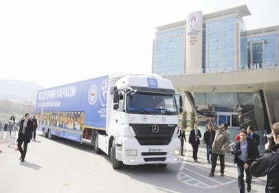 Gaziantep’e Doğu TIR’ı gelecek